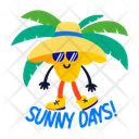 پیش‌نمایش فایل a-flat-sticker-of-sunny-days-12995187 از پک استیکرهای سفر به دور دنیا