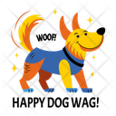 پیش‌نمایش فایل happy-dog-13315191 از پک حیوانات بامزه سافاری