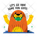 پیش‌نمایش فایل happy-walrus-13315196 از پک حیوانات بامزه سافاری