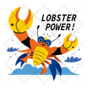 پیش‌نمایش فایل lobster-power-13315248 از پک حیوانات بامزه سافاری