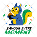 پیش‌نمایش فایل squirrel-eating-13315264 از پک حیوانات بامزه سافاری