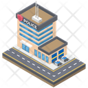 پیش‌نمایش فایل police-station-1649321 از پک ساختمان‌ها