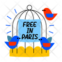 پیش‌نمایش فایل bird-cage-13595885 از پک استیکرهای پاریس