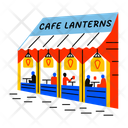 پیش‌نمایش فایل cafe-lanterns-13595913 از پک استیکرهای پاریس