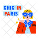 پیش‌نمایش فایل chic-in-paris-13595910 از پک استیکرهای پاریس