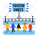 پیش‌نمایش فایل frozen-paris-13595936 از پک استیکرهای پاریس