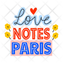پیش‌نمایش فایل loves-notes-13595877 از پک استیکرهای پاریس
