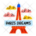 پیش‌نمایش فایل paris-dreams-13595896 از پک استیکرهای پاریس