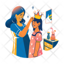 پیش‌نمایش فایل crowned-girl-13605993 از پک استیکرهای روز مادر