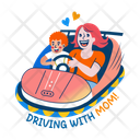 پیش‌نمایش فایل driving-car-13605999 از پک استیکرهای روز مادر