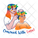 پیش‌نمایش فایل flower-crowns-13606006 از پک استیکرهای روز مادر