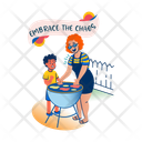 پیش‌نمایش فایل grilling-food-13606029 از پک استیکرهای روز مادر