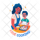 پیش‌نمایش فایل love-cooking-13605990 از پک استیکرهای روز مادر