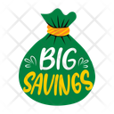 پیش‌نمایش فایل big-savings-13660499 از پک استیکرهای تبلیغاتی