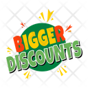 پیش‌نمایش فایل bigger-discounts-13660519 از پک استیکرهای تبلیغاتی
