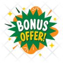 پیش‌نمایش فایل bonus-offer-13660498 از پک استیکرهای تبلیغاتی