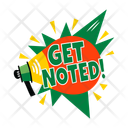 پیش‌نمایش فایل get-noted-13660496 از پک استیکرهای تبلیغاتی