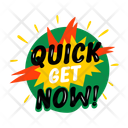 پیش‌نمایش فایل get-now-13660455 از پک استیکرهای تبلیغاتی