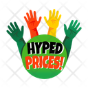 پیش‌نمایش فایل hyped-prices-13660485 از پک استیکرهای تبلیغاتی