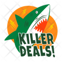پیش‌نمایش فایل killer-deals-13660518 از پک استیکرهای تبلیغاتی