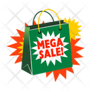 پیش‌نمایش فایل mega-sale-13660533 از پک استیکرهای تبلیغاتی