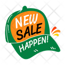 پیش‌نمایش فایل new-sale-13660500 از پک استیکرهای تبلیغاتی