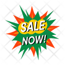 پیش‌نمایش فایل sale-now-13660460 از پک استیکرهای تبلیغاتی