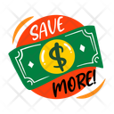 پیش‌نمایش فایل save-more-13660466 از پک استیکرهای تبلیغاتی