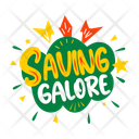 پیش‌نمایش فایل saving-galore-13660494 از پک استیکرهای تبلیغاتی