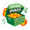 پیش‌نمایش فایل saving-money-13660478 از پک استیکرهای تبلیغاتی
