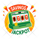 پیش‌نمایش فایل savings-jackpot-13660471 از پک استیکرهای تبلیغاتی