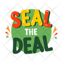 پیش‌نمایش فایل seal-the-deal-13660490 از پک استیکرهای تبلیغاتی