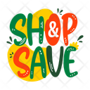 پیش‌نمایش فایل shop-and-save-13660474 از پک استیکرهای تبلیغاتی