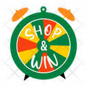 پیش‌نمایش فایل shop-and-win-13660461 از پک استیکرهای تبلیغاتی