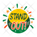 پیش‌نمایش فایل stand-out-13660462 از پک استیکرهای تبلیغاتی