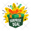 پیش‌نمایش فایل surprise-deal-13660459 از پک استیکرهای تبلیغاتی