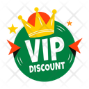 پیش‌نمایش فایل vip-discount-13660443 از پک استیکرهای تبلیغاتی