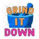 پیش‌نمایش فایل grind-it-13730075 از پک استیکرهای علمی