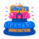 پیش‌نمایش فایل ignite-innovation-13730038 از پک استیکرهای علمی