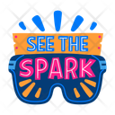 پیش‌نمایش فایل see-the-spark-13730070 از پک استیکرهای علمی
