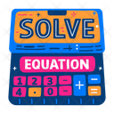 پیش‌نمایش فایل solve-equation-13730030 از پک استیکرهای علمی