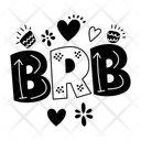 پیش‌نمایش فایل brb-13931699 از پک مجموعه استیکرهای نوجوانانه