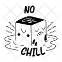 پیش‌نمایش فایل no-chill-13931661 از پک مجموعه استیکرهای نوجوانانه