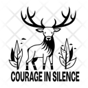 پیش‌نمایش فایل courage-in-silence-13857983 از پک استیکرهای حیوانات بامزه سافاری