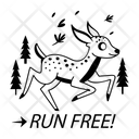 پیش‌نمایش فایل run-free-13858012 از پک استیکرهای حیوانات بامزه سافاری