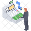 پیش‌نمایش فایل cash-register-1691561 از پک کارکنان بانک