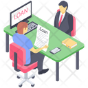 پیش‌نمایش فایل loan-processing-1691554 از پک کارکنان بانک