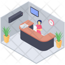 پیش‌نمایش فایل office-reception-1691552 از پک کارکنان بانک