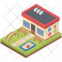 پیش‌نمایش فایل kindergarten-building-1706062 از پک ساختمان‌ها