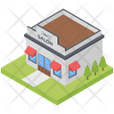 پیش‌نمایش فایل salon-exterior-building-1706073 از پک ساختمان‌ها